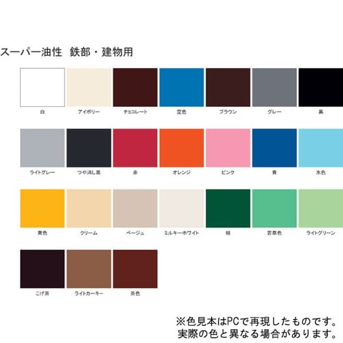 スーパー油性鉄部建物