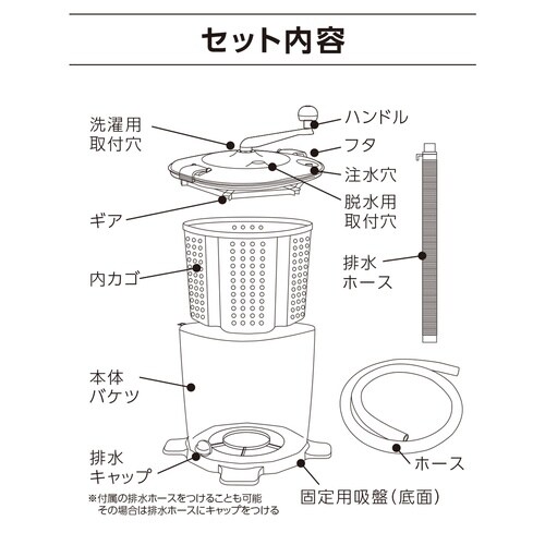 #36010 手回し洗濯機