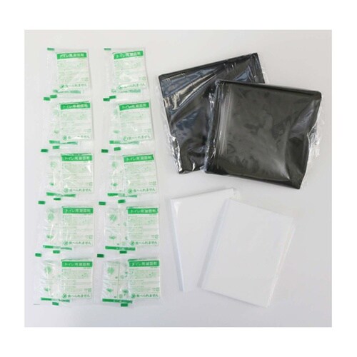 水のいらない簡易トイレ