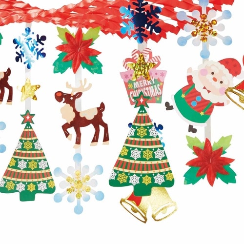 ラッキークリスマスプリーツハンガー