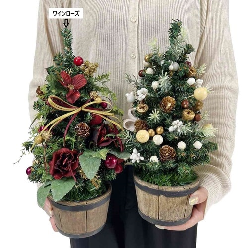 卓上ツリー ワインローズ