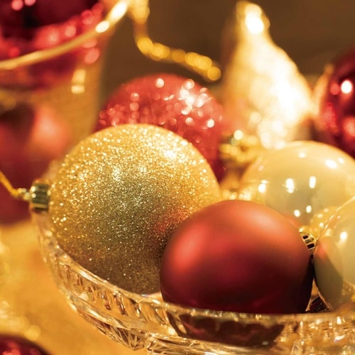 オーナメントセット レッド&ゴールド