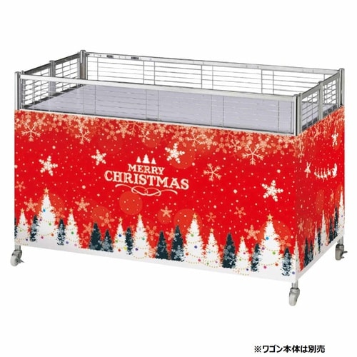 ワゴン幕 ホワイトクリスマス