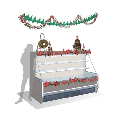 ポインセチアガーランド レッド