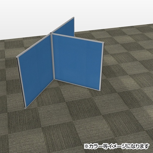 シェルトパーティション T字セットH1200 BL