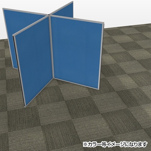 シェルトパーティション 十字セットH1600 BL