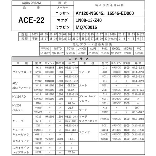 PLATINUM エアフィルター