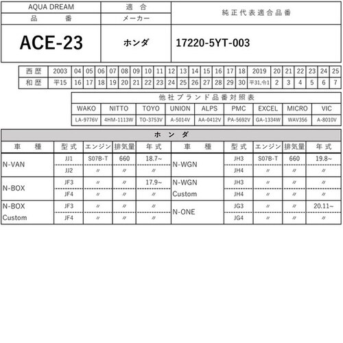 PLATINUM エアフィルター