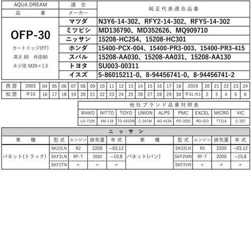 PLATINUM オイルフィルター