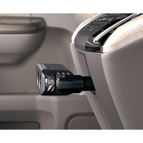 ソケット 2連ダイレクト 2USB 2.4A カー