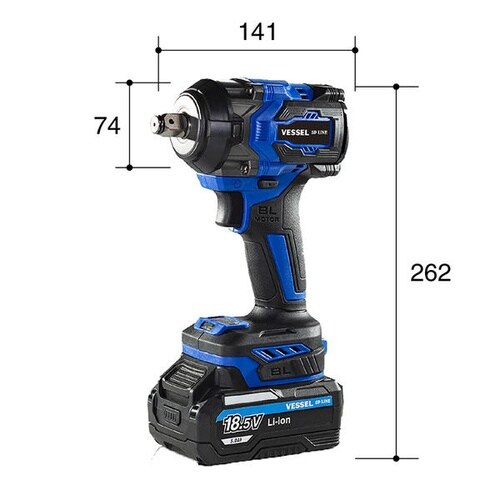 充電式インパクトレンチ