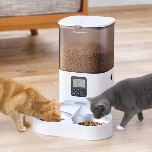 なかよく食べる 自動給餌食器 ツイン