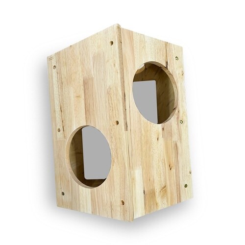 天然木を使用した猫家具 ハウス