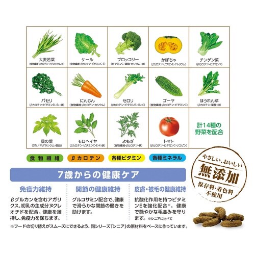 うさぎの毎日14種 緑黄色野菜 ハイシニ