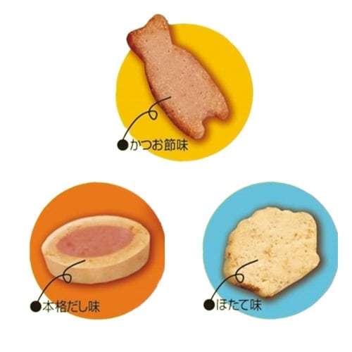 焼ミックス3つの味かつお節、ほたて、本格