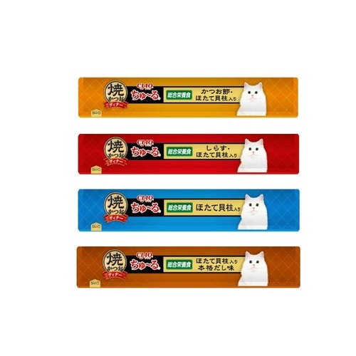 焼かつおディナーちゅーる 4種のバラエテ