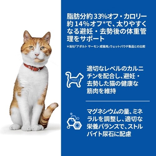 サイエンス・ダイエット猫用 避妊・去勢後