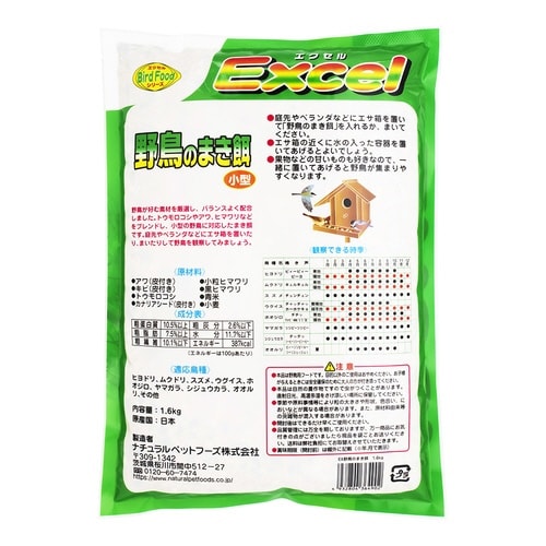 エクセル 野鳥のまき餌