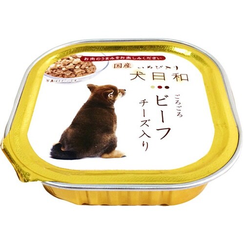 犬日和トレイ ビーフ チーズ入り×48