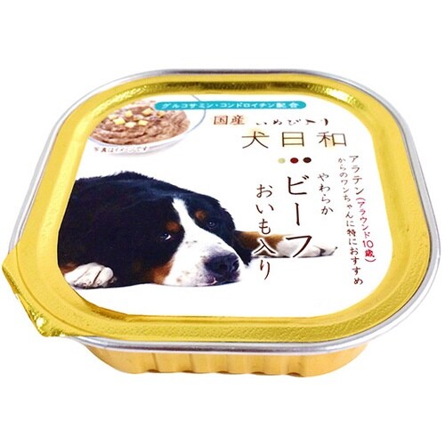 犬日和トレイ ビーフ アラウンド10歳×48