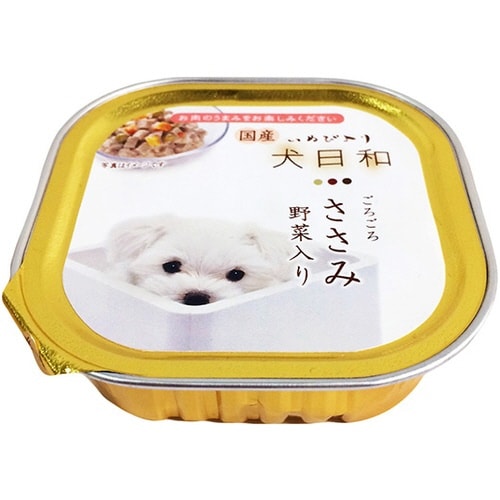 犬日和トレイ ささみ 野菜入り×48