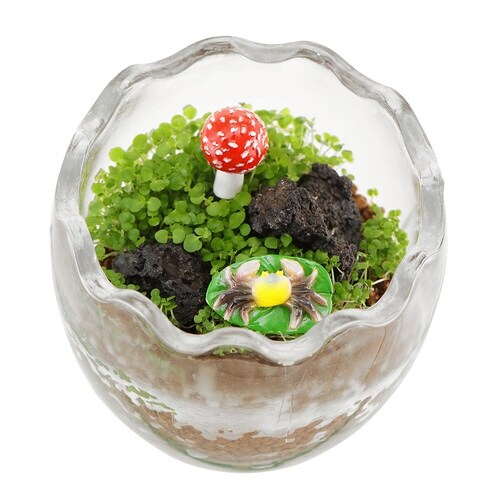 ほとりえミニチュアピック きのこレッド