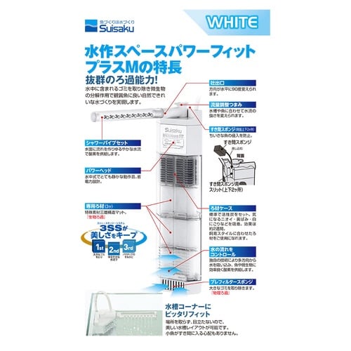 スペースパワーフィットプラスホワイト×2