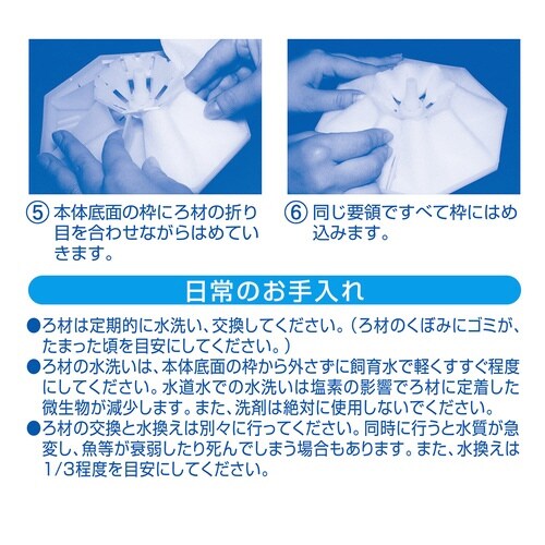 水作フラワーDX交換ろ材×2