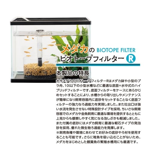 水作メダカのビオトープフィルターR×2