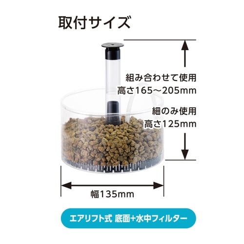 水作メダカのビオトープフィルターR×2