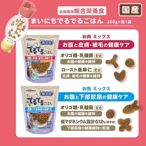 にゃんこのでるでるボトル フードセット