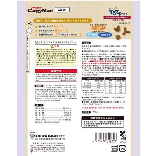 まいにちでるでるごはん 猫用 お腹と皮膚