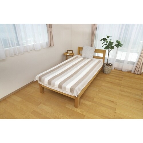 電気掛敷毛布 快眠タイマー搭載