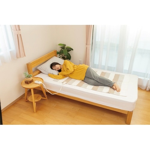 電気敷毛布 快眠タイマー搭載