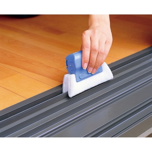 窓サッシブラシ サッシふっきふき