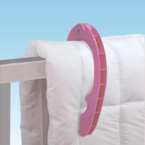 片手で挟める! ふとんばさみ ピンク ピンク