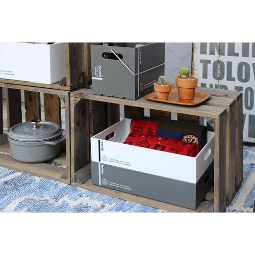 収納ボックス B4 サイズ ホワイト