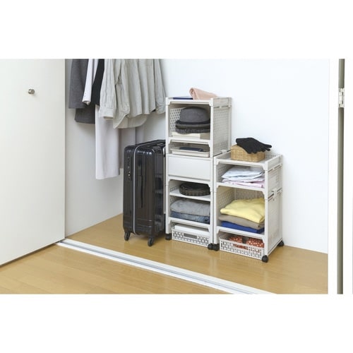 ラック L ベージュ