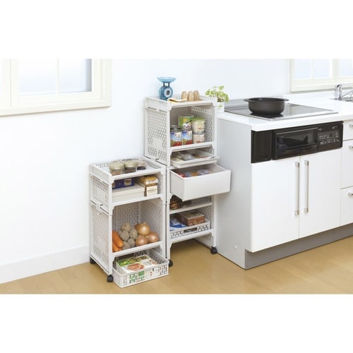 ラック L ベージュ