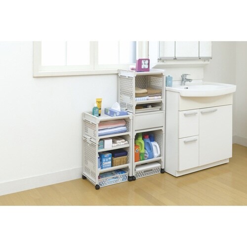 ラック L ベージュ