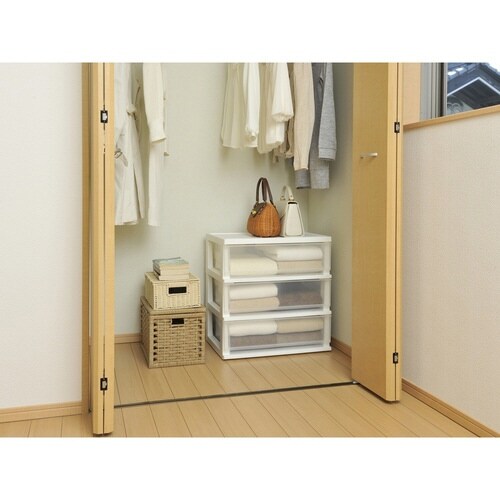 クローゼットチェスト シンプルチェスト ホワイト