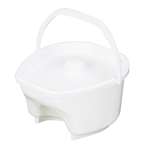 バケツ ポータブルトイレ 交換用 ホワイト