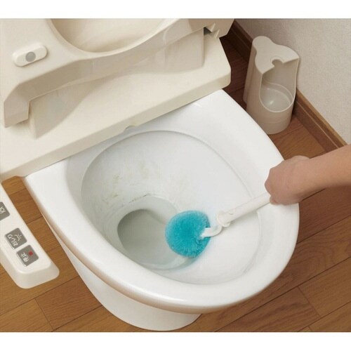 トイレブラシ ケース付き バスボンくん