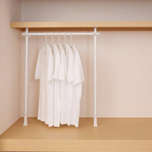 押入れ収納 つっぱりクローゼットハンガー