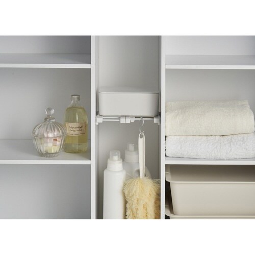 つっぱり棚 突ぱりすき間棚 スリム 中