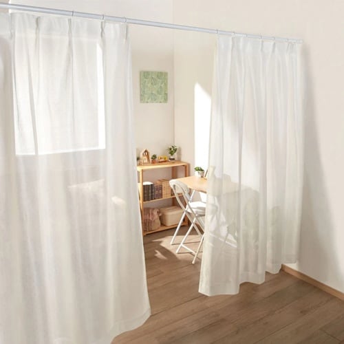 突っ張り棒 取付幅:175から280cm ホワイト