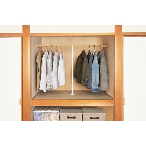 突っ張り棒 支え ポール 69から115cm 強力