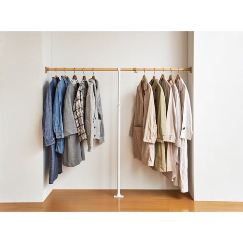 突っ張り棒 支え ポール 110から190cm