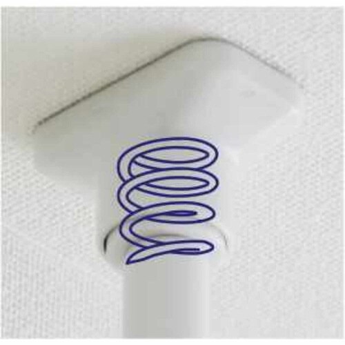 室内物干し つっぱり式 物干しポール 窓枠用