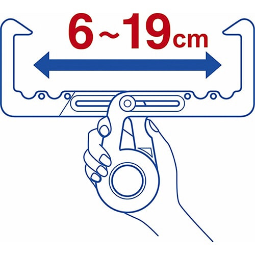 室内物干し フック クロスフック 鴨居・ドア枠用